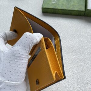 【AT1764】GUCCI 素材 PVCとPUレザー カーキとイエロー 精巧な手作り🎁 実物撮影📷