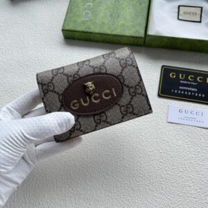 【AT1764】GUCCI 素材 PVCとPUレザー カーキとイエロー 精巧な手作り🎁 実物撮影📷