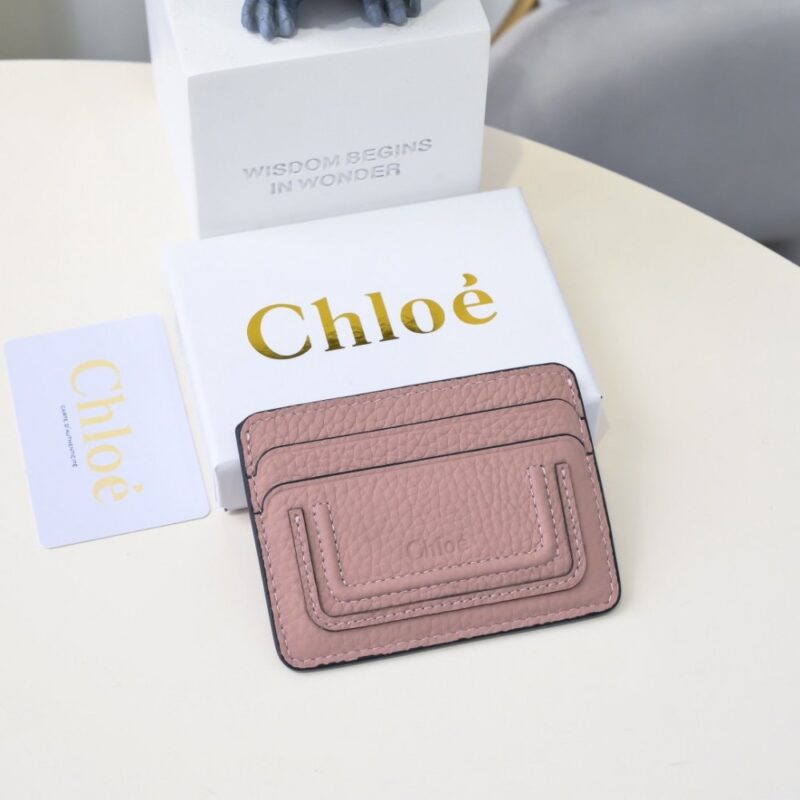 【AT1839】ChloeブランドのクラシックなMarcie財布、復古的な金具とスエードのタッセル。