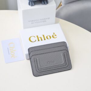 【AT1839】ChloeブランドのクラシックなMarcie財布、復古的な金具とスエードのタッセル。