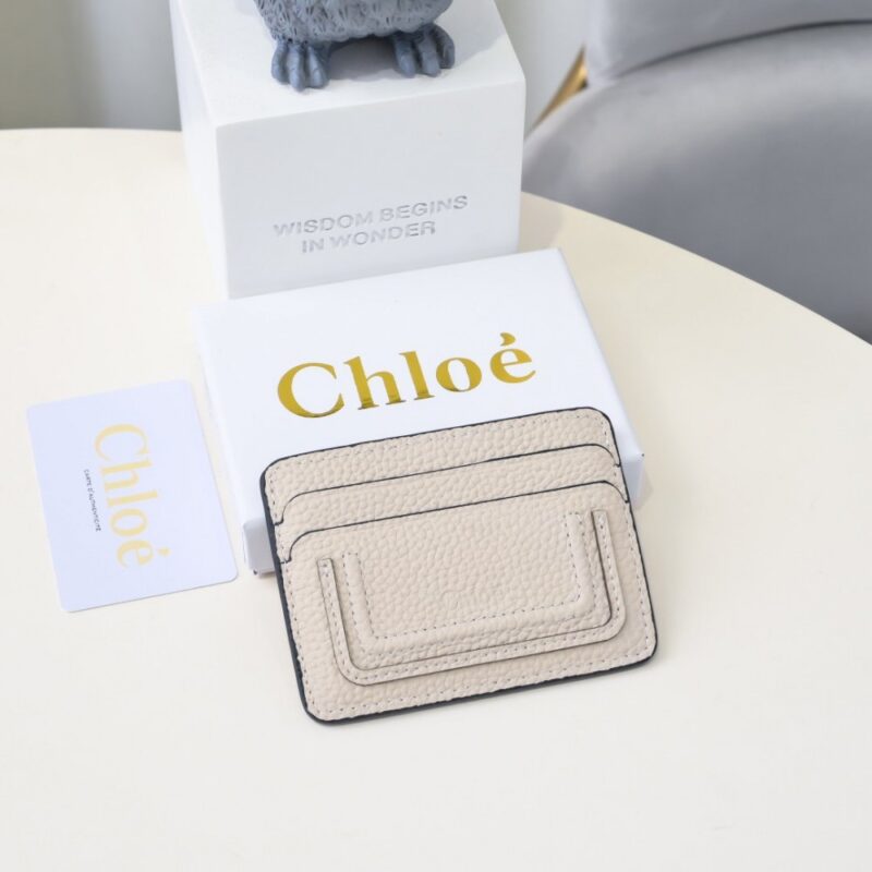 【AT1839】ChloeブランドのクラシックなMarcie財布、復古的な金具とスエードのタッセル。