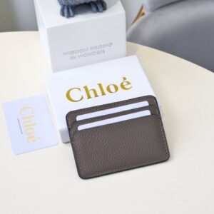 【AT1839】ChloeブランドのクラシックなMarcie財布、復古的な金具とスエードのタッセル。