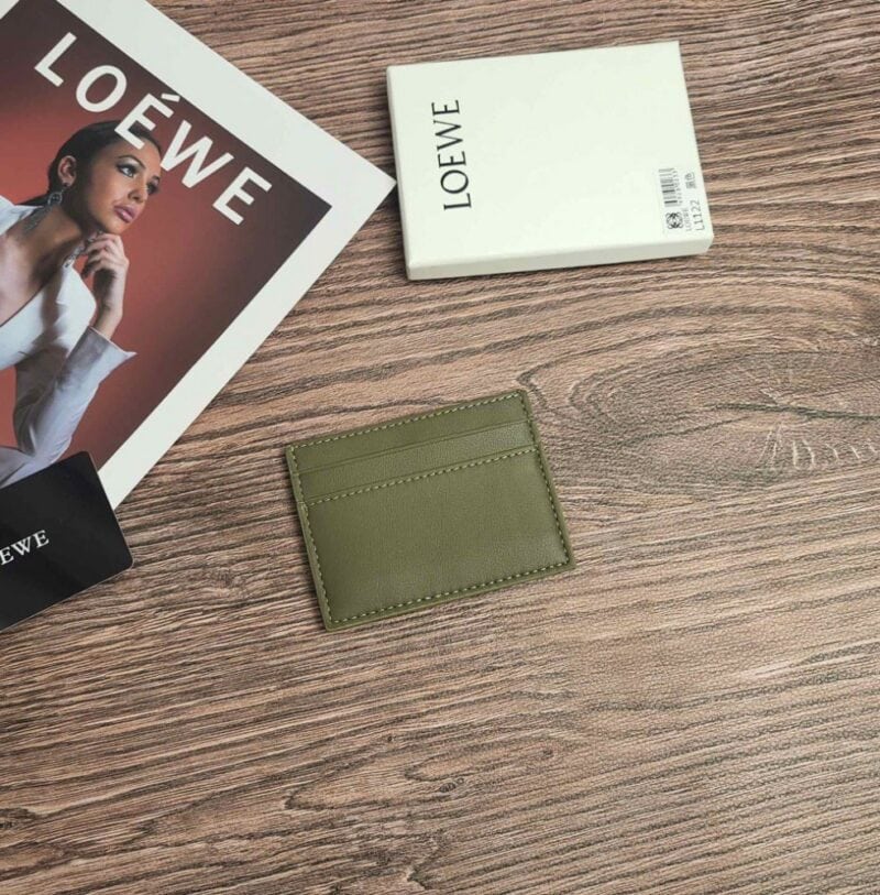 【AT1841】美品LOEWE★ロエベ アナグラム チェーンカードホルダ 3色
