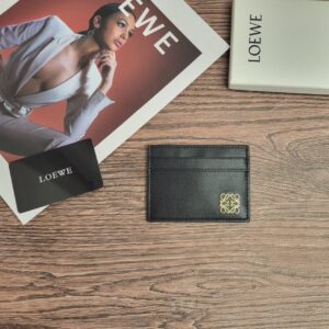 【AT1842】LOEWE★ロエベのアナグラム チェーンカードホルダ 3色