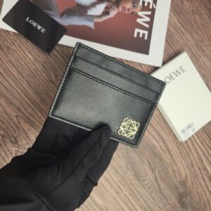 【AT1842】LOEWE★ロエベのアナグラム チェーンカードホルダ 3色