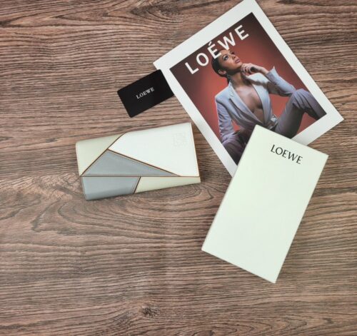 【AT1847】LOEWE ロエベ　パズルロングホリゾンタルウォレット