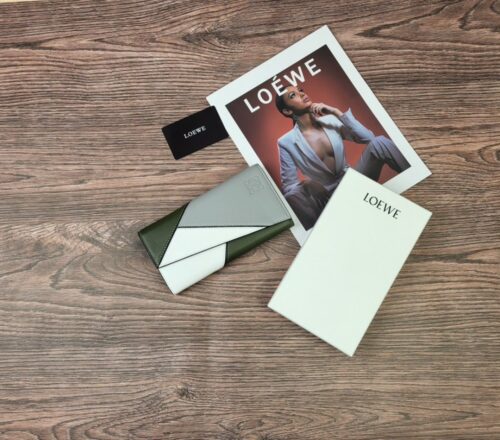 【AT1848】LOEWE ロエベ パズルロングホリゾンタルウォレット