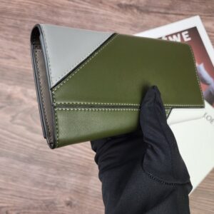 【AT1848】LOEWE ロエベ パズルロングホリゾンタルウォレット