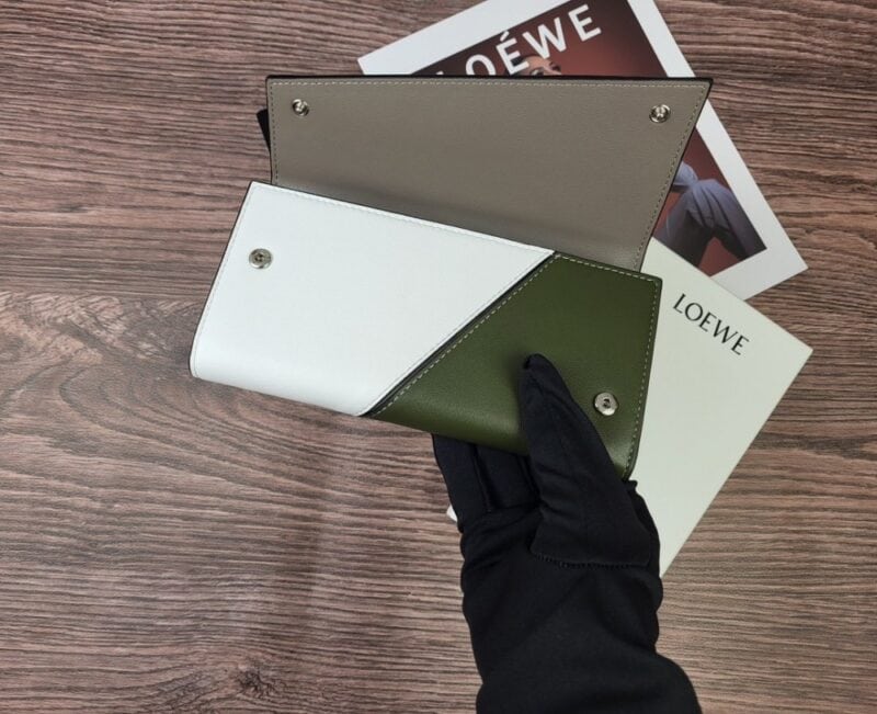 【AT1848】LOEWE ロエベ パズルロングホリゾンタルウォレット
