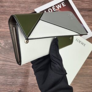 【AT1848】LOEWE ロエベ パズルロングホリゾンタルウォレット