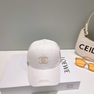 【AT2054】CHANEL ニューシンプルな刺繍ロゴベースボールキャップ、新作入荷中、一流ブランドのアイテムはコーディネートに最適です、お早めにGET！