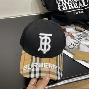【AT2065】Burberry（バーバリー）オリジナルの野球帽。専門店で人気のある純綿裏地で軽く通気性があります。完璧なフォルム、工場の品質、独自の実物撮影、男女兼用！防塵袋付き。