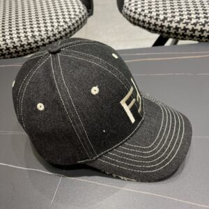 【AT2079】FENDIフェンディ 早秋の花柄シリーズのベースボールキャップ🧢、クラシックなFFロゴアイテム、品質の良いスタイリングアイテム、素晴らしい品質。