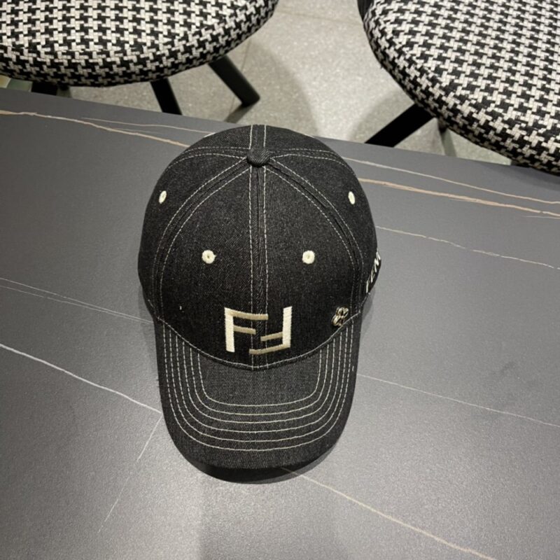 【AT2079】FENDIフェンディ 早秋の花柄シリーズのベースボールキャップ🧢、クラシックなFFロゴアイテム、品質の良いスタイリングアイテム、素晴らしい品質。