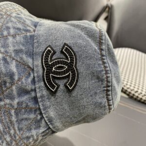 【AT2096】CHANEL（シャネル）の2024新作、シンプルなブランド牛革フィッシャーハット🌈