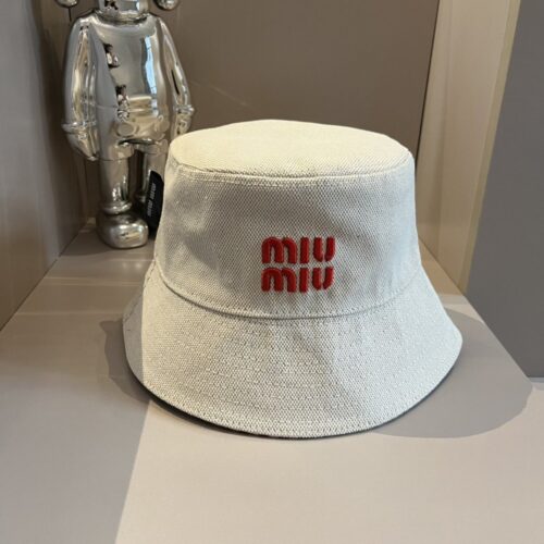 【AT2122】miumiuの新しい漁帽、男女兼用、頭囲57cm前後