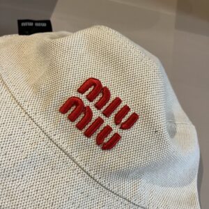 【AT2122】miumiuの新しい漁帽、男女兼用、頭囲57cm前後