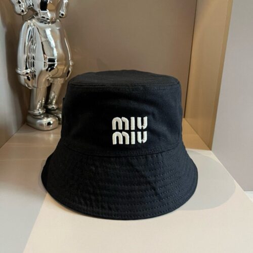 【AT2123】miumiuの新しいフィッシャーマンハット、男女兼用、頭囲57cm前後