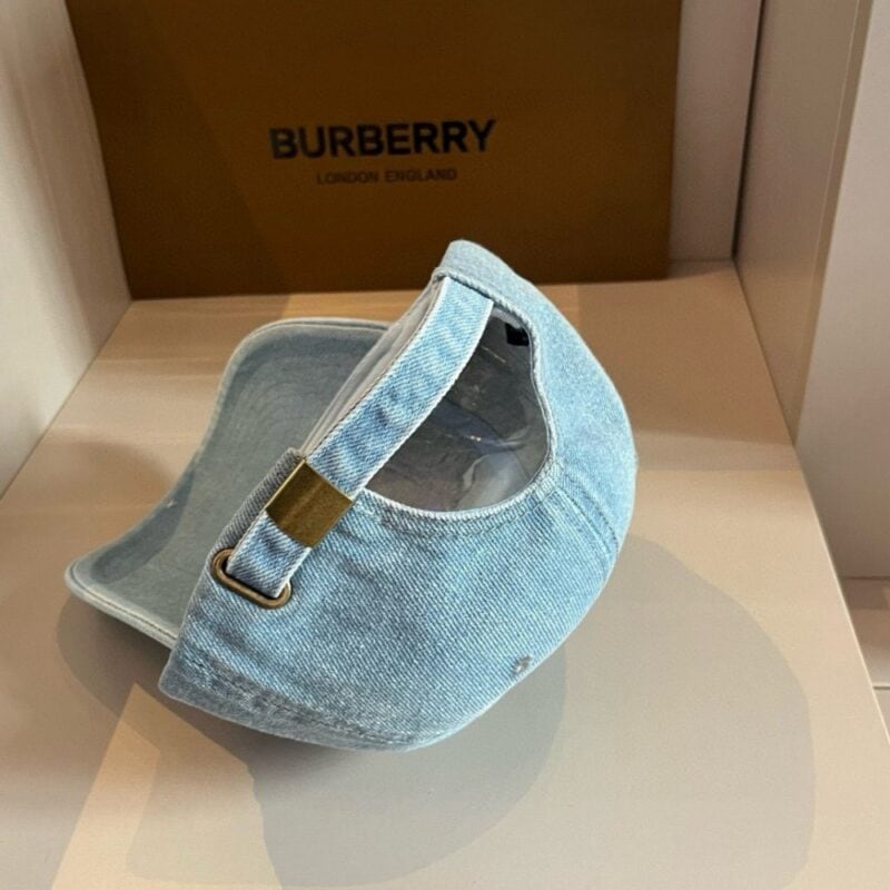 【AT2125】Burberryの新しい野球帽子、男女兼用のつば付き帽子