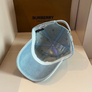 【AT2125】Burberryの新しい野球帽子、男女兼用のつば付き帽子