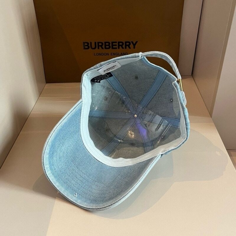 【AT2125】Burberryの新しい野球帽子、男女兼用のつば付き帽子