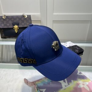 【AT2127】Versaceのクラシックな野球帽、クラシックな刺繍でシンプルかつエレガント、ファッショナブルでカジュアルなデザイン。 新作ランニングアイテム。