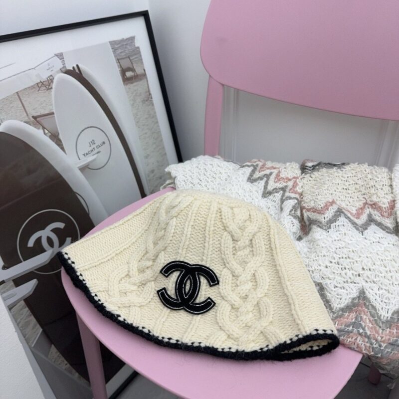 【AT2160】CHANELの秋冬新作、韓国風の手編みフィッシャーマン帽子~ 秋冬の雰囲気が満載！