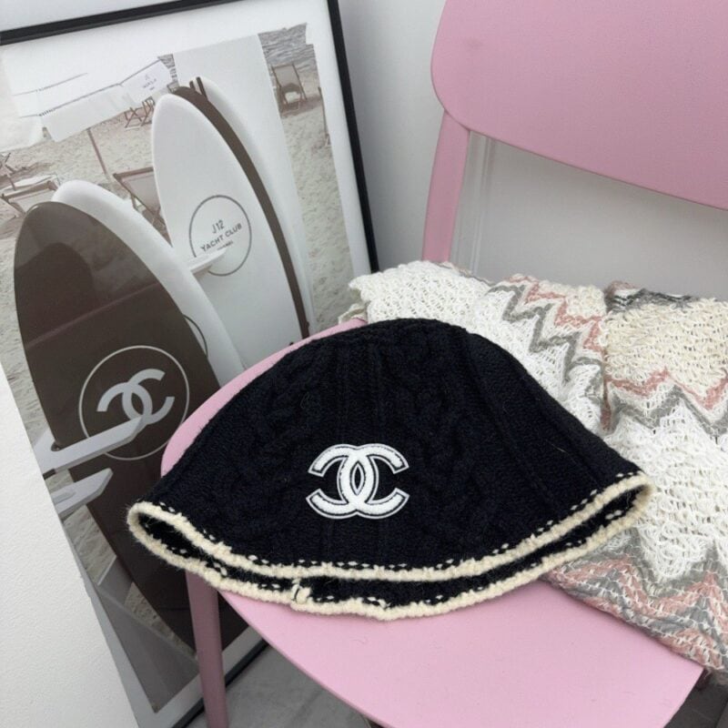 【AT2160】CHANELの秋冬新作、韓国風の手編みフィッシャーマン帽子~ 秋冬の雰囲気が満載！