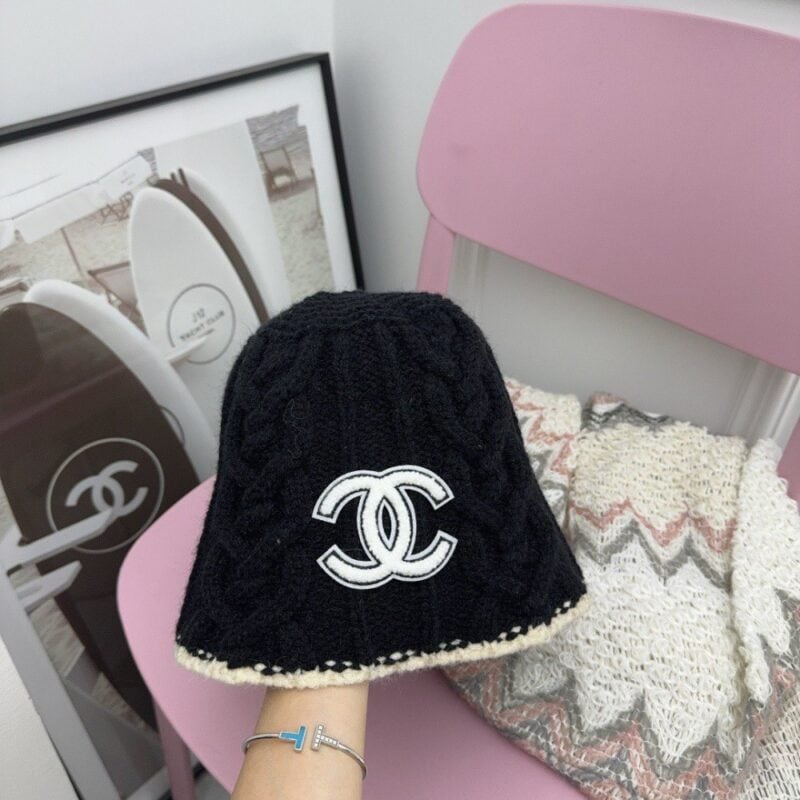 【AT2160】CHANELの秋冬新作、韓国風の手編みフィッシャーマン帽子~ 秋冬の雰囲気が満載！