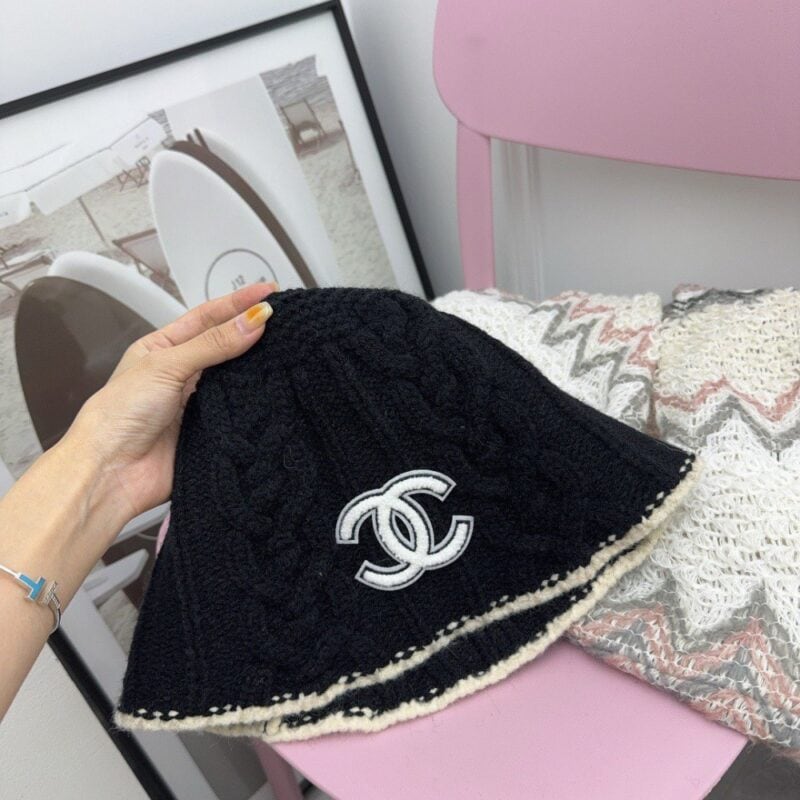 【AT2160】CHANELの秋冬新作、韓国風の手編みフィッシャーマン帽子~ 秋冬の雰囲気が満載！