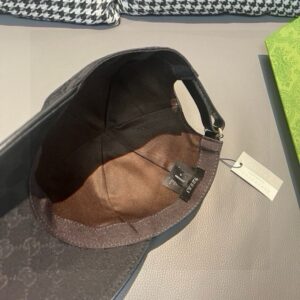 【AT2177】万年の定番！ボックスと布バッグ付き、Gucciのクラシックなベースボールキャップ😍😍、キャンバス生地+上質な牛革、軽量で通気性があります！実物撮影、四季に合わせて男女共用で、基本的な頭囲56、パッチが調節可能です。