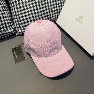 【AT2206】爆発的な出荷！ パッケージ付きの布バッグ、VERSACE（ヴェルサーチ）の新しい野球帽、専門店の生地+最上級の牛革、調節可能なパッチ付き、4色が売れています。