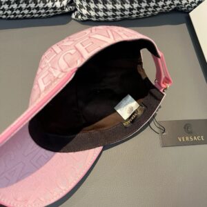 【AT2206】爆発的な出荷！ パッケージ付きの布バッグ、VERSACE（ヴェルサーチ）の新しい野球帽、専門店の生地+最上級の牛革、調節可能なパッチ付き、4色が売れています。