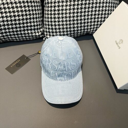 【AT2207】爆発的な販売！VERSACE（ヴェルサーチ）の新しいベースボールキャップ、専用の包装布製袋付き、カウンター布地+上質な牛革、調整可能なパッチ付き、4色が大ヒット中。
