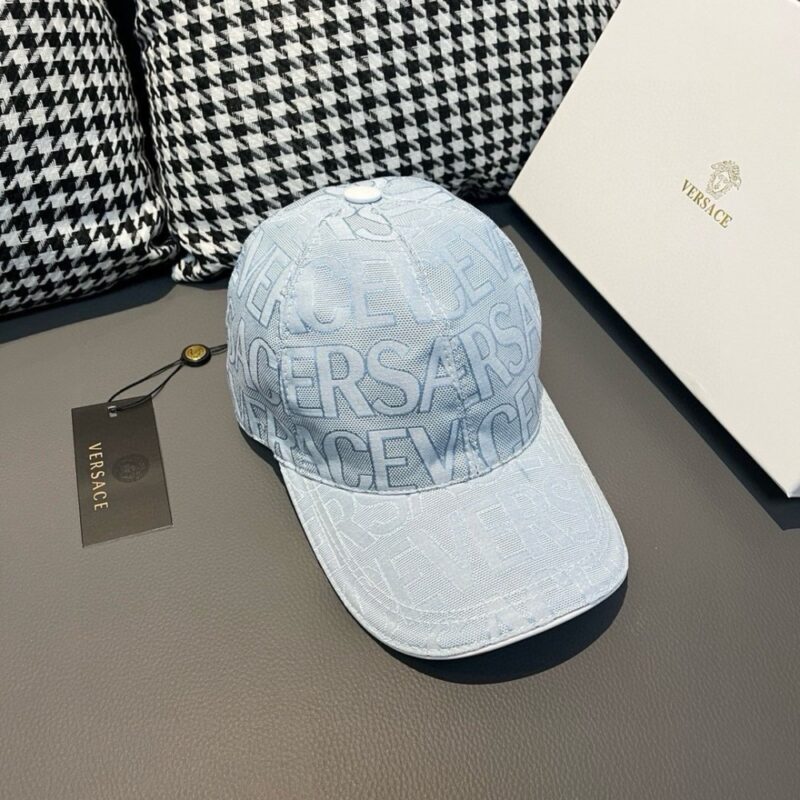 【AT2207】爆発的な販売！VERSACE（ヴェルサーチ）の新しいベースボールキャップ、専用の包装布製袋付き、カウンター布地+上質な牛革、調整可能なパッチ付き、4色が大ヒット中。