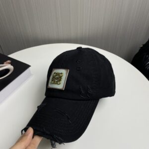 【AT2224】🧢 ロエベLoewe 〜 新しい野球帽 🧢、シンプルでクラシックなロゴ、質感抜群 👍、精巧な高級感、女神必携アイテム、カップル向け🥰
