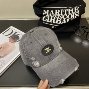 【AT2236】💛防塵バッグ付きセリーヌ CELINE ウォッシュド ベースボールキャップ🧢 🔥新しいベースボールキャップ🧢 街で必須の素敵なアイテムです。 高品質で内部にタグが付いています。 早めに手に入れてください！