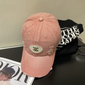 【AT2237】Celine 💛 防塵袋付きのセリーヌ CELINE ウォッシャブルバスボールキャップ🧢🔥 新しいバスボールキャップ🧢 街に出るのに必須の超似合いアイテム、高品質でラベルも完備、早めに手に入れよう！