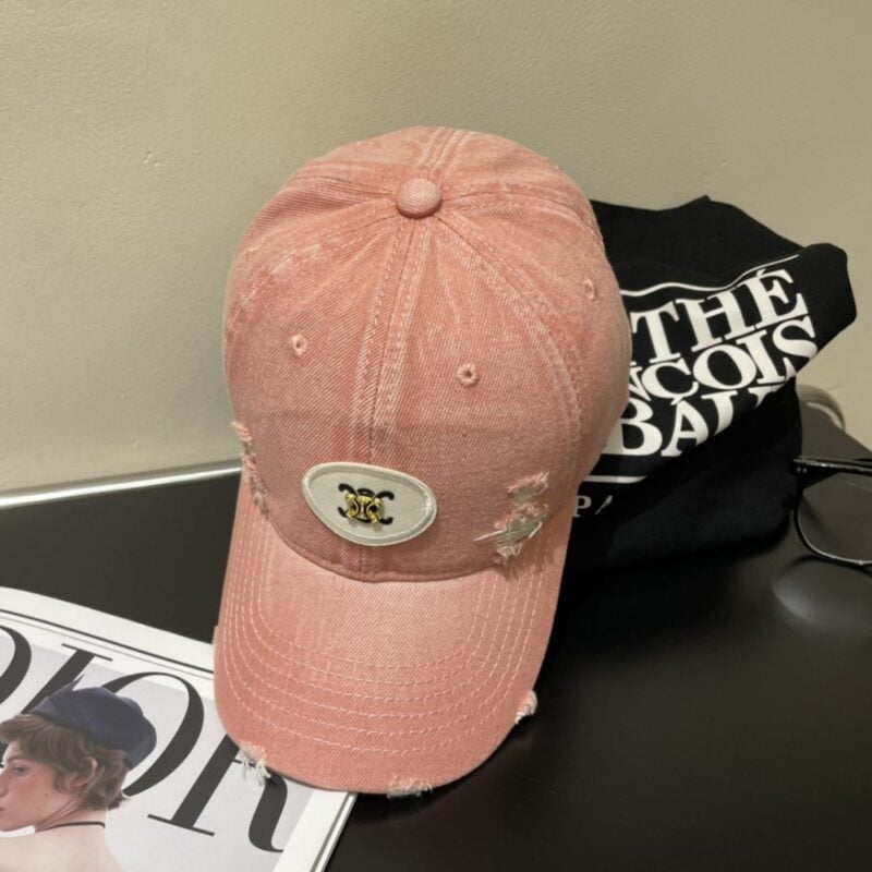 【AT2237】Celine 💛 防塵袋付きのセリーヌ CELINE ウォッシャブルバスボールキャップ🧢🔥 新しいバスボールキャップ🧢 街に出るのに必須の超似合いアイテム、高品質でラベルも完備、早めに手に入れよう！