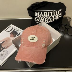 【AT2237】Celine 💛 防塵袋付きのセリーヌ CELINE ウォッシャブルバスボールキャップ🧢🔥 新しいバスボールキャップ🧢 街に出るのに必須の超似合いアイテム、高品質でラベルも完備、早めに手に入れよう！