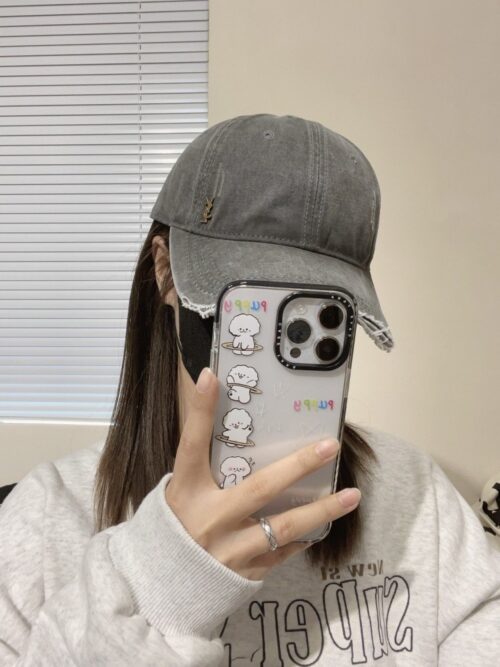 【AT2240】YSLの新しい洗い加工デニムベースボールキャップは、テクノロジーが向上し、洗い加工デニム風のストリートスタイルで、今のファッショナブルな男性や女性のスタイルにピッタリです。空港やストリートで撮られた写真は、とてもおしゃれ！