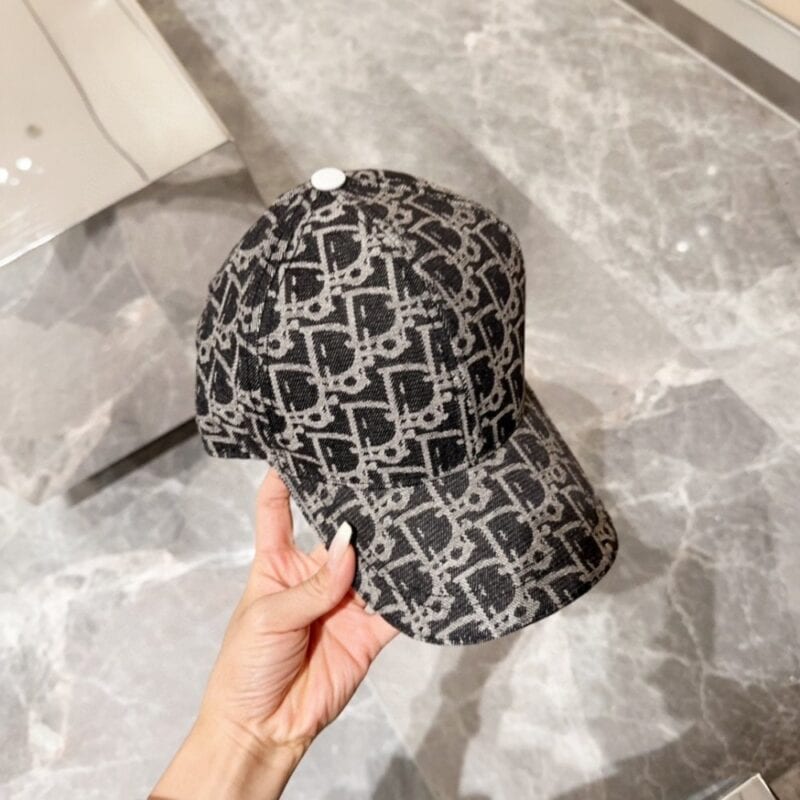 【AT2274】Dior（ディオール）の老花柄の野球帽🧢 超人気