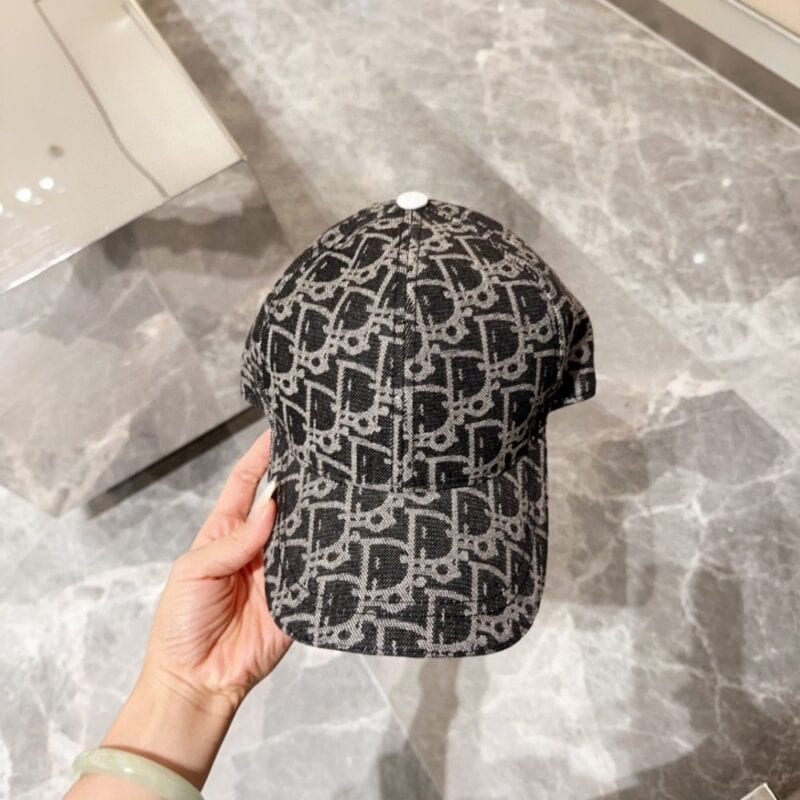 【AT2274】Dior（ディオール）の老花柄の野球帽🧢 超人気