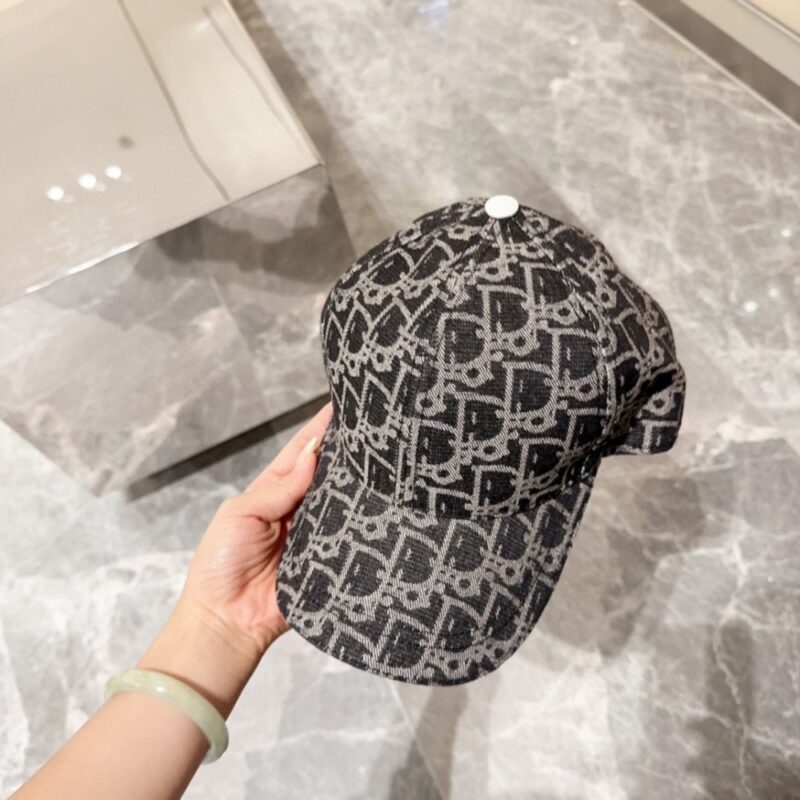 【AT2274】Dior（ディオール）の老花柄の野球帽🧢 超人気