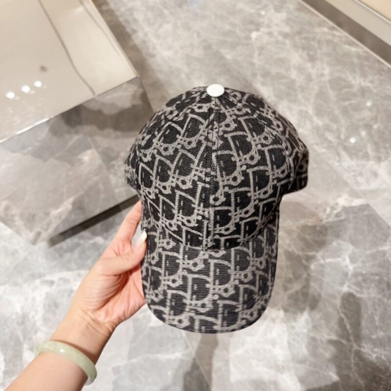 【AT2274】Dior（ディオール）の老花柄の野球帽🧢 超人気