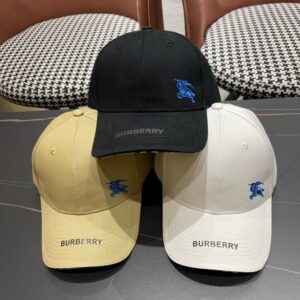 【AT2301】Burberryバーバリーのクラシックベースボールキャップ、シンプルで最先端のスタイル、男女兼用！高品質、品質を堪能！
