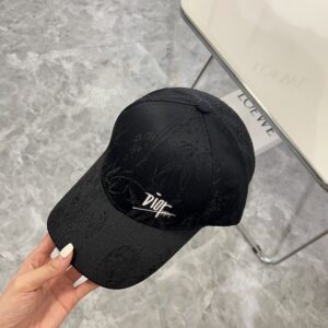 【AT2313】💛防塵袋付き。【DIORディオール】2024年の新作新中華風ベースボールキャップ💯 とても質感のある一品