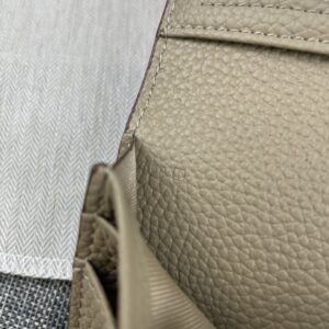 【AT2335】Hermesエルメス女性用新作一色レザーラウンドファスナーポケット縦型財布