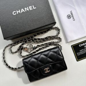【AT2408】Chanel シャネルの新しいコインケース👛　球状のキャビアスキンレザー製女性用バッグ、コンパクトで持ち運びしやすいデザインスタイル、公式ウェブサイトと同時に新作💋