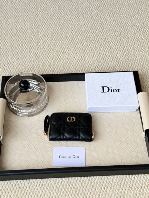 【AT2414】Dior New Caro ファスナーカードケース、私はそれを愛しました。